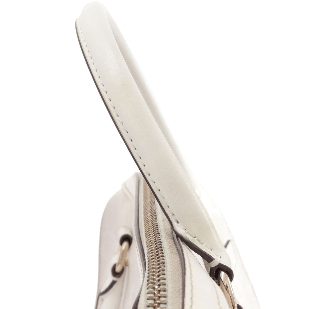 COACH Handbag 83607 PVC white Signature 2WAY