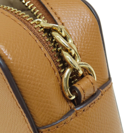 MICHAEL KORS Shoulder Bag PVC Ocher logo