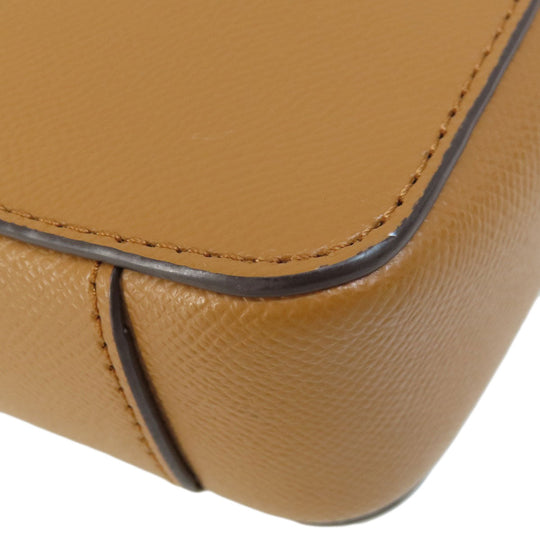 MICHAEL KORS Shoulder Bag PVC Ocher logo