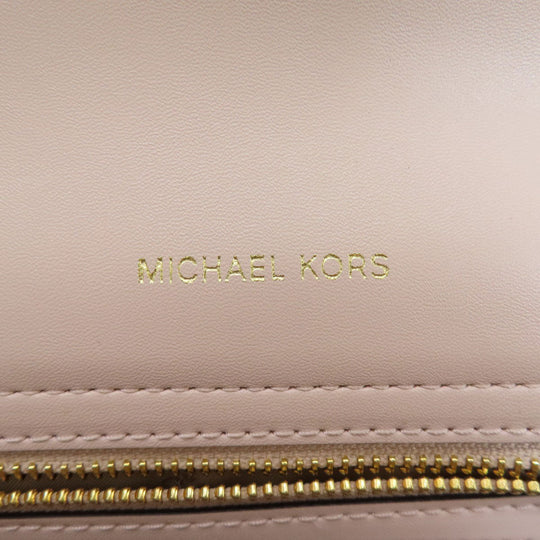 MICHAEL KORS Handbag PVC white Carmen 2WAY Women Used Authentic