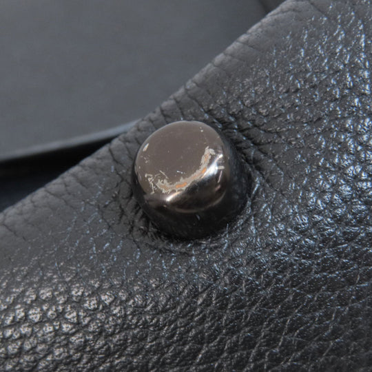 COACH Tote Bag C8353 leather black Alana Women Used Authentic