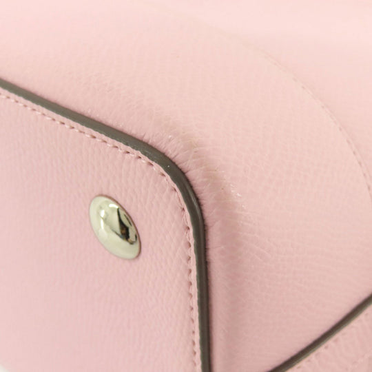 COACH Handbag F37218 leather pink logo