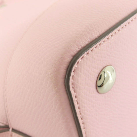 COACH Handbag F37218 leather pink logo