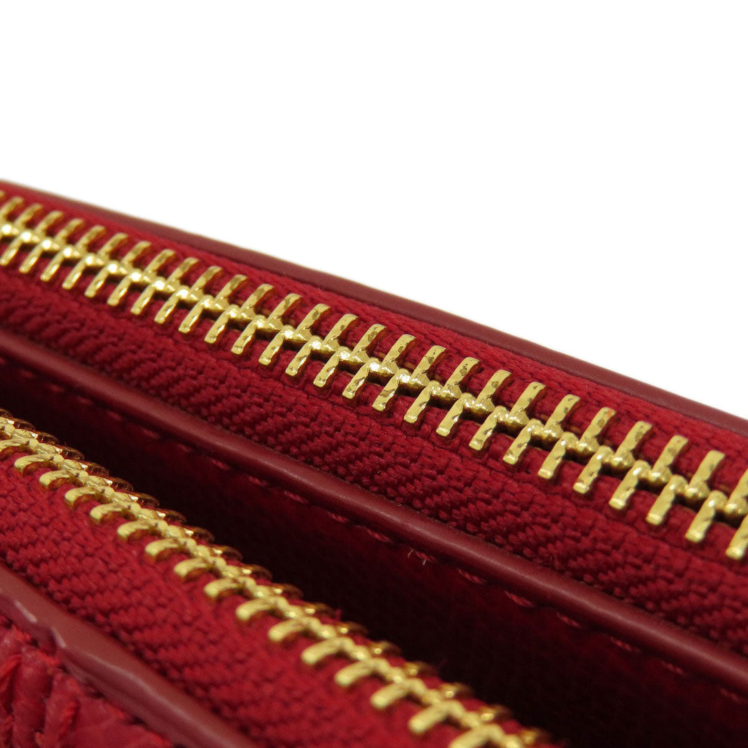 COACH Handbag F36637 leather Red logo 2WAY Women Used Authentic