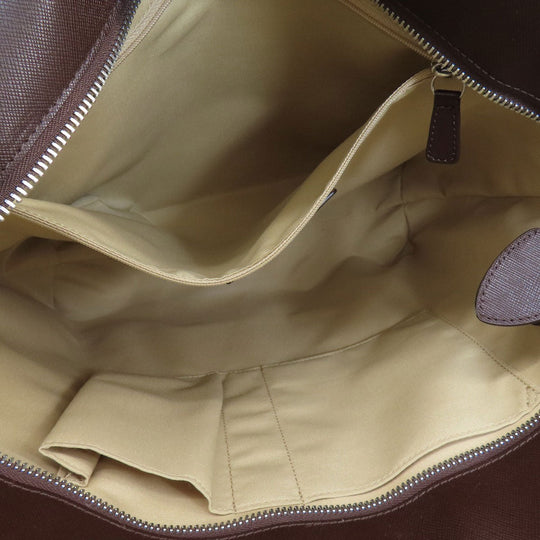 COACH Tote Bag F30301 PVC Brown Signature