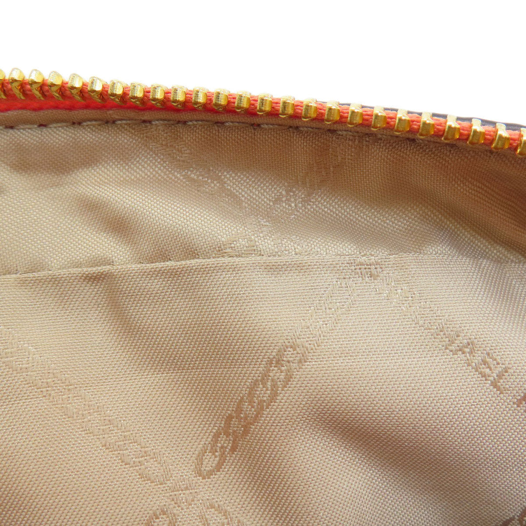MICHAEL KORS Shoulder Bag leather pink logo Women Used Authentic
