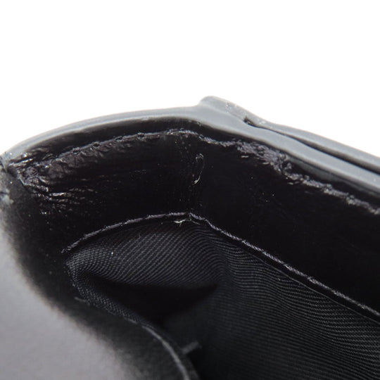 MARC JACOBS Shoulder Bag leather black Double J