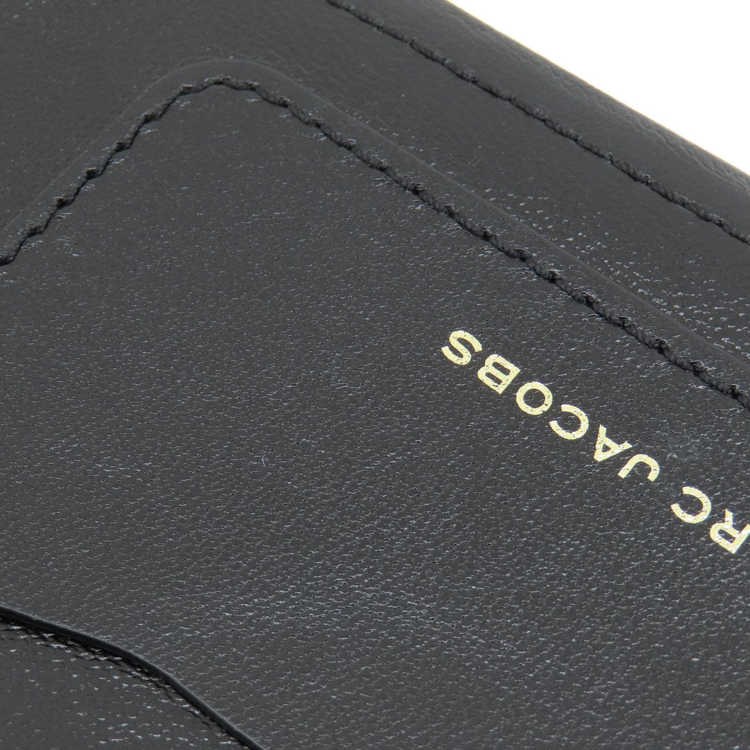 MARC JACOBS Shoulder Bag leather black Double J