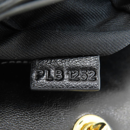 MARC JACOBS Shoulder Bag leather black Double J