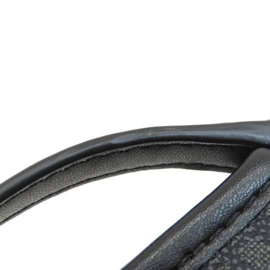 MICHAEL KORS Shoulder Bag PVC black MK signature Women Used Authentic