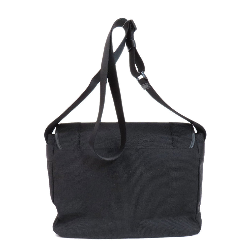 MICHAEL KORS Shoulder Bag Nylon black logo Women Used Authentic