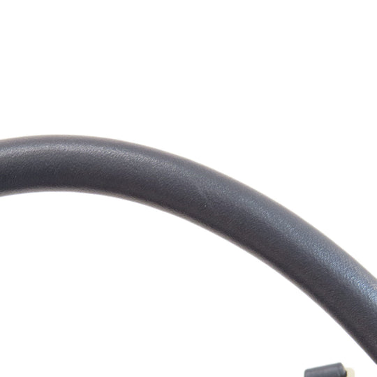 COACH Business bag leather Navy Signature 2WAY Women Used Authentic