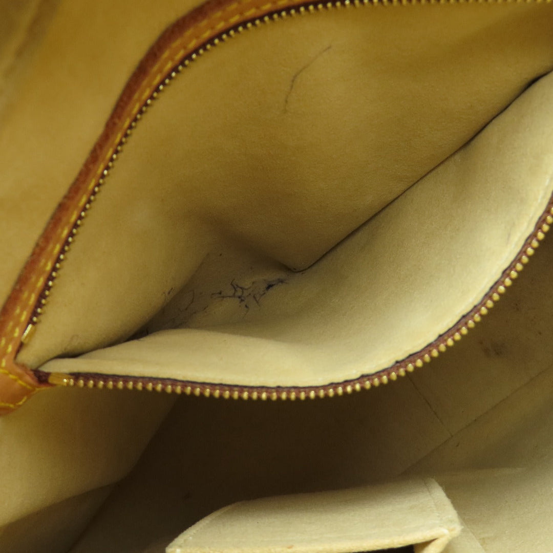 LOUIS VUITTON Tote Bag M51145 Monogram canvas Brown LoopingGM Women Used Authentic