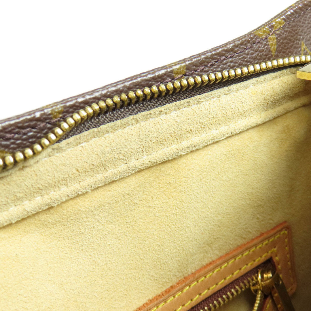 LOUIS VUITTON Tote Bag M51145 Monogram canvas Brown LoopingGM Women Used Authentic