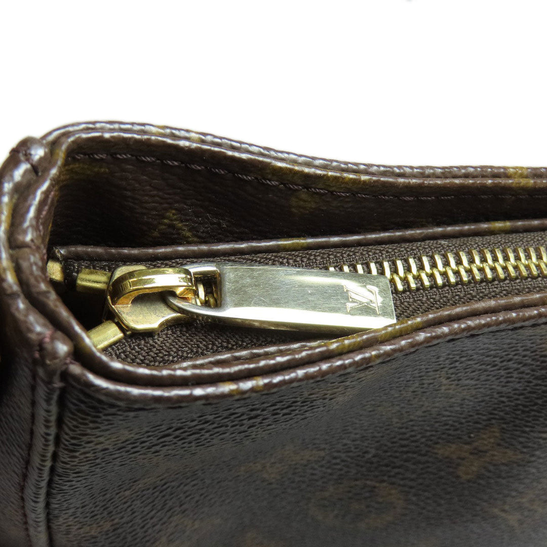 LOUIS VUITTON Tote Bag M51145 Monogram canvas Brown LoopingGM Women Used Authentic