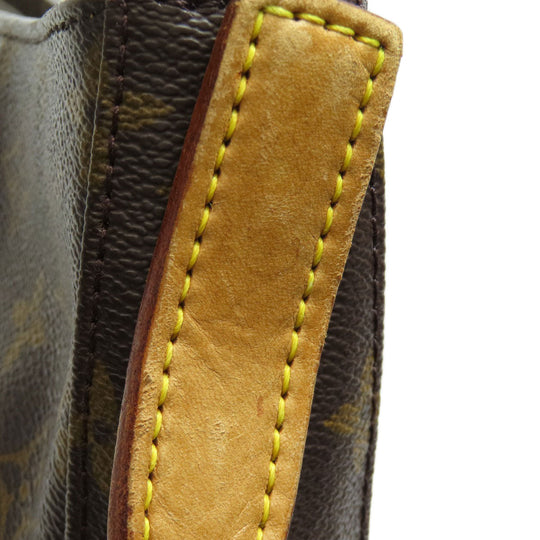 LOUIS VUITTON Tote Bag M51145 Monogram canvas Brown LoopingGM Women Used Authentic