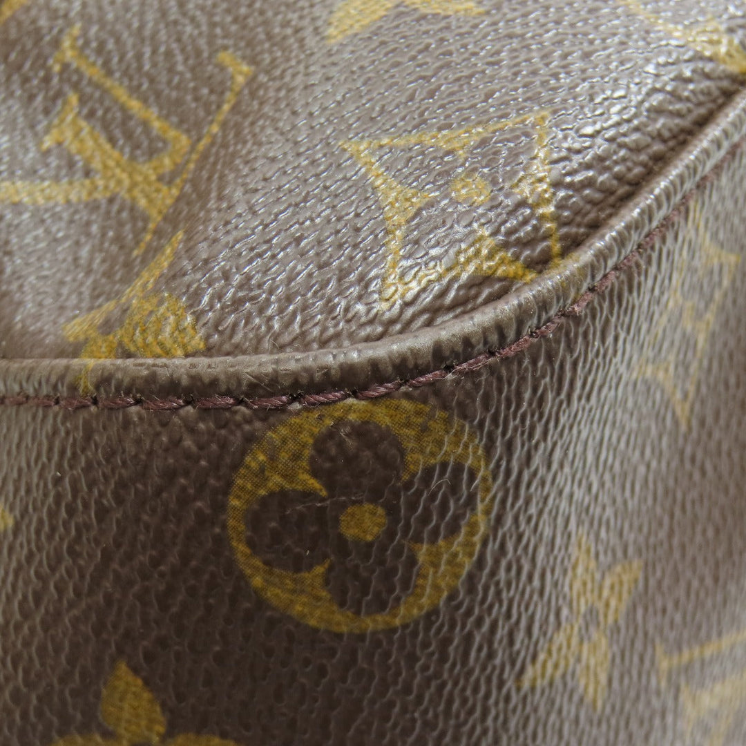 LOUIS VUITTON Tote Bag M51145 Monogram canvas Brown LoopingGM Women Used Authentic