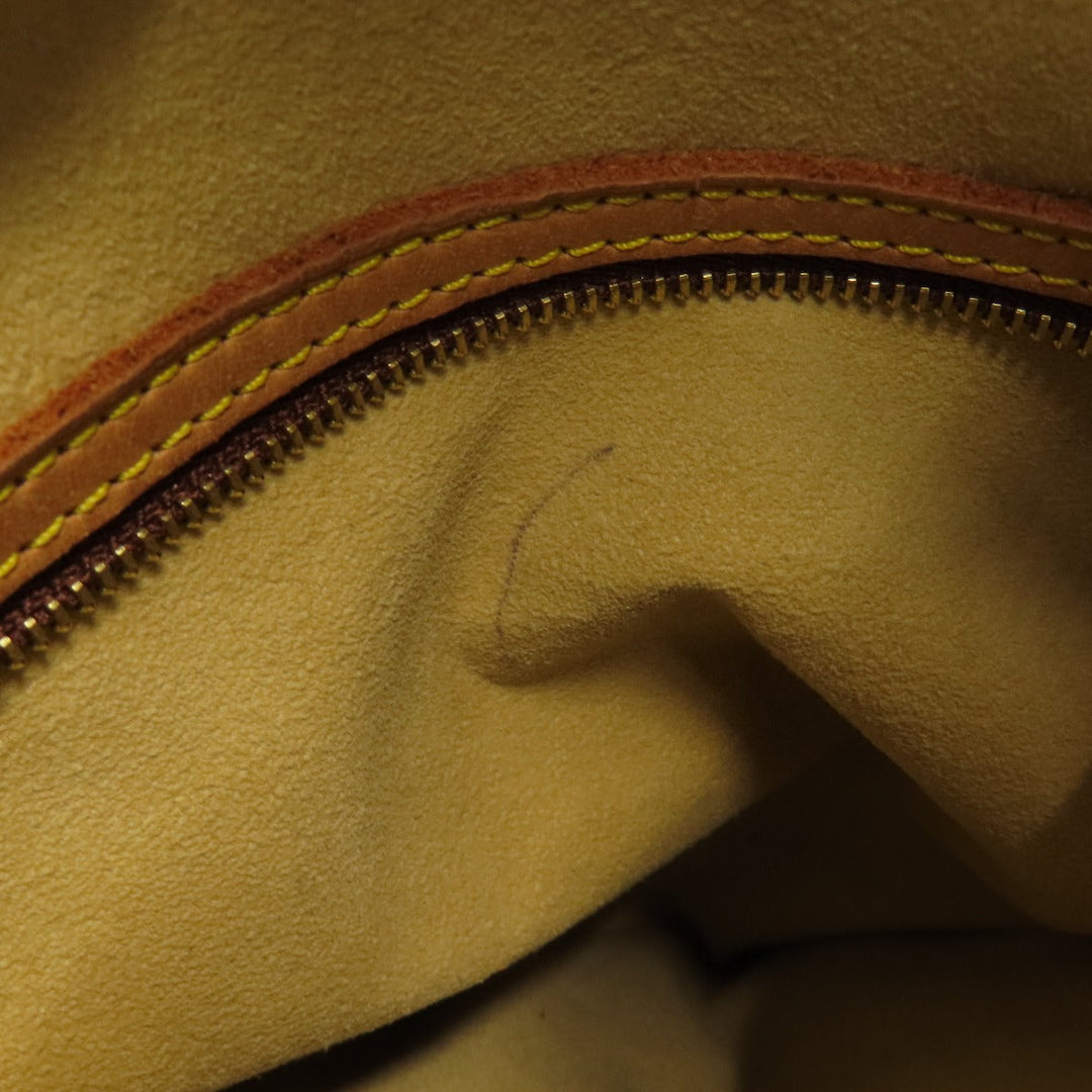 LOUIS VUITTON Tote Bag M51145 Monogram canvas Brown LoopingGM Women Used Authentic