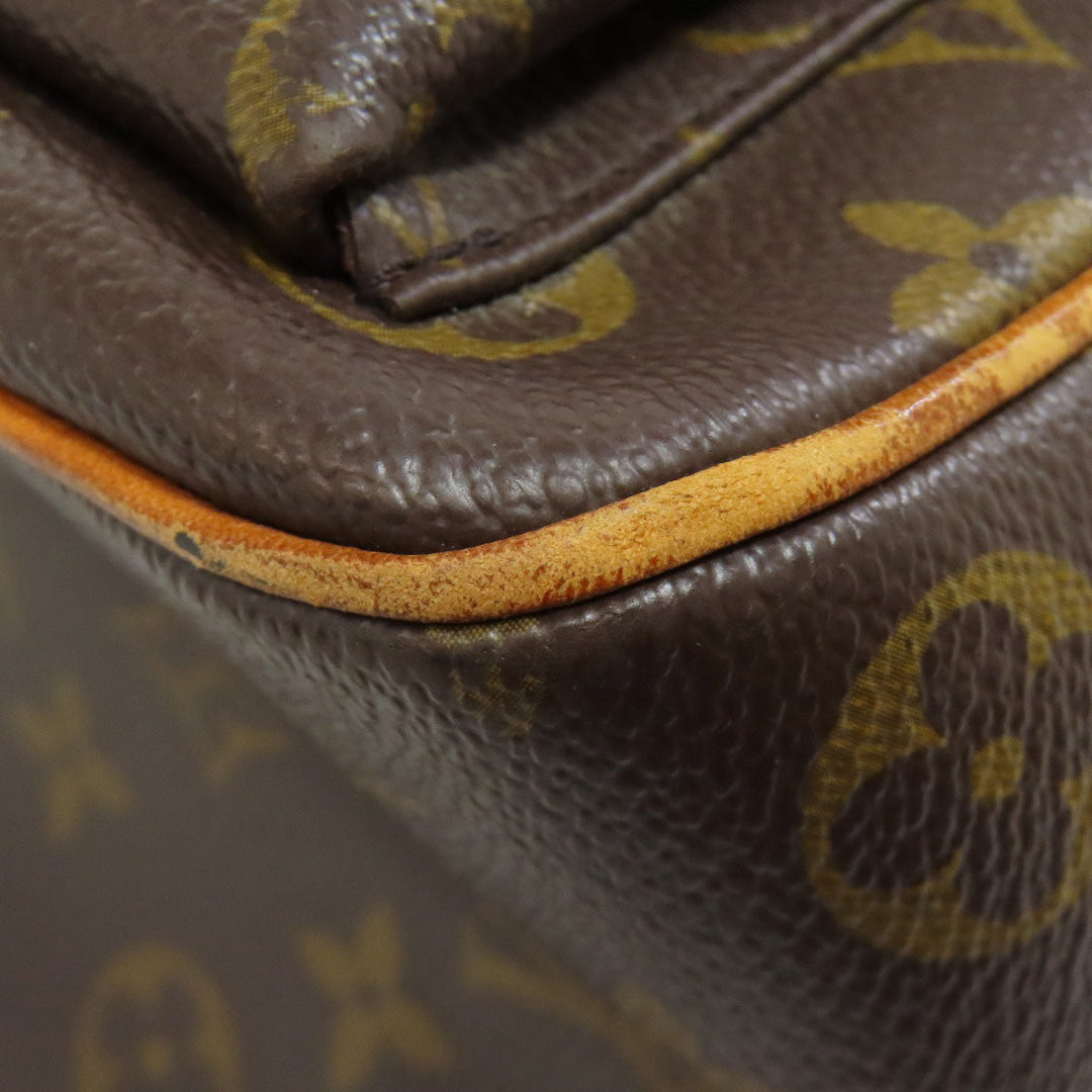 LOUIS VUITTON Tote Bag M51162 Monogram canvas Brown Multipli Cite