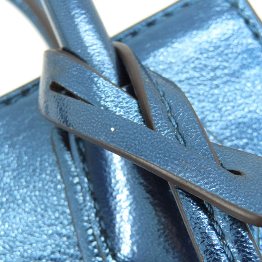 MICHAEL KORS Handbag PVC blue 2WAY