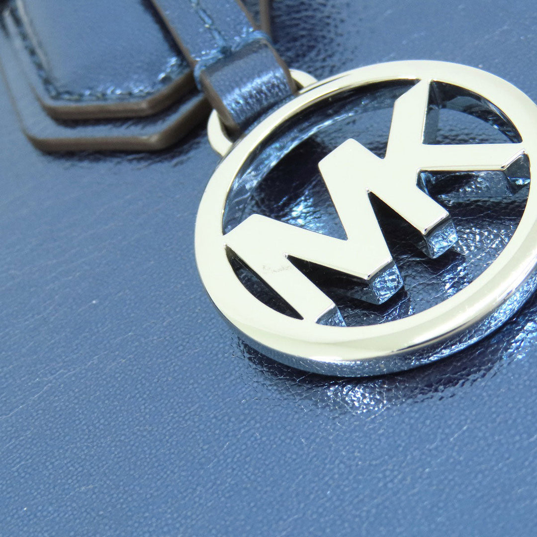 MICHAEL KORS Handbag PVC blue 2WAY