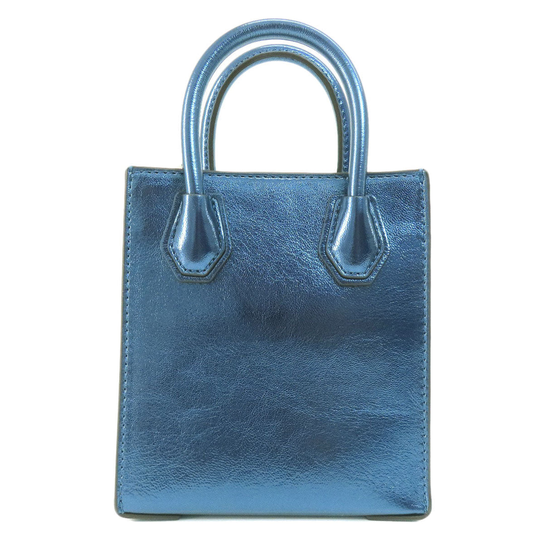 MICHAEL KORS Handbag PVC blue 2WAY