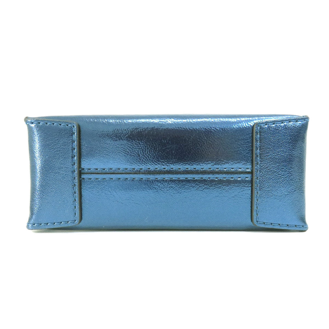 MICHAEL KORS Handbag PVC blue 2WAY