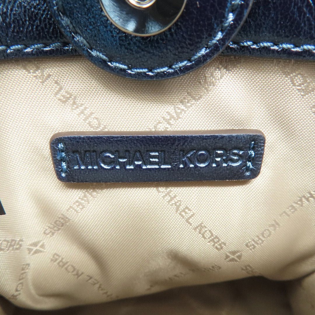 MICHAEL KORS Handbag PVC blue 2WAY