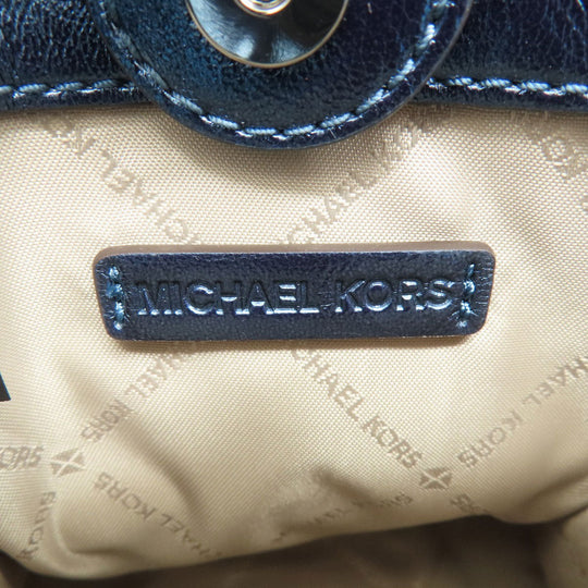 MICHAEL KORS Handbag PVC blue 2WAY