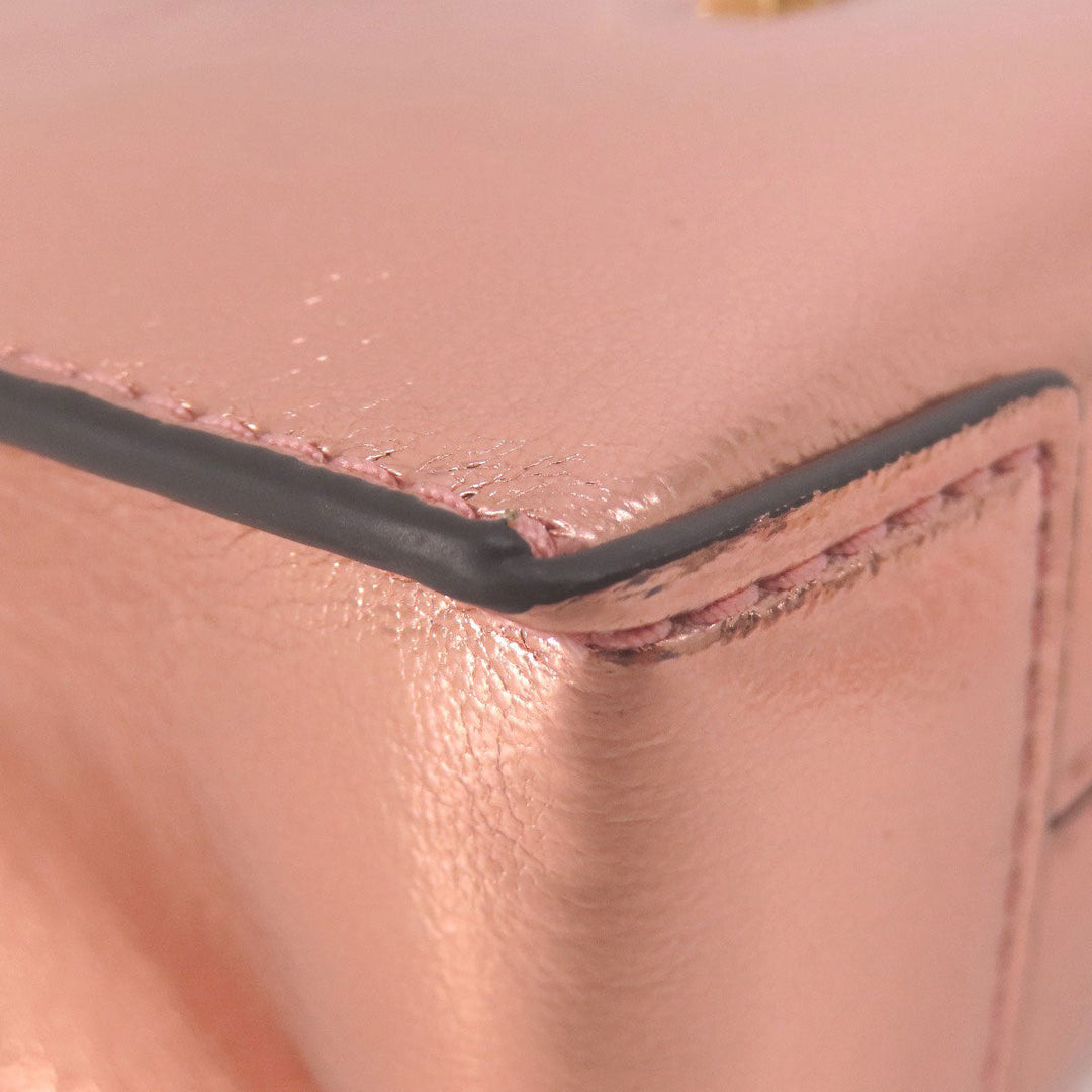 MICHAEL KORS Handbag PVC pink 2WAY Women Used Authentic
