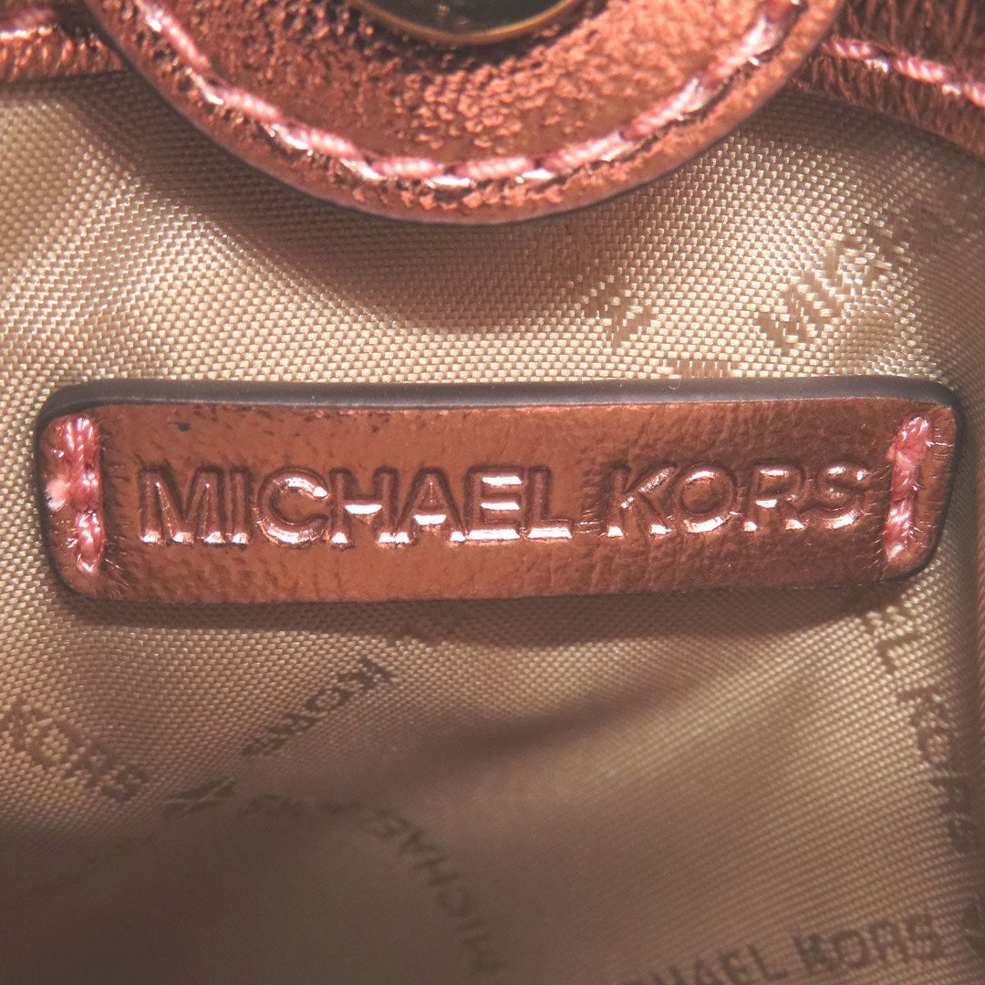 MICHAEL KORS Handbag PVC pink 2WAY Women Used Authentic
