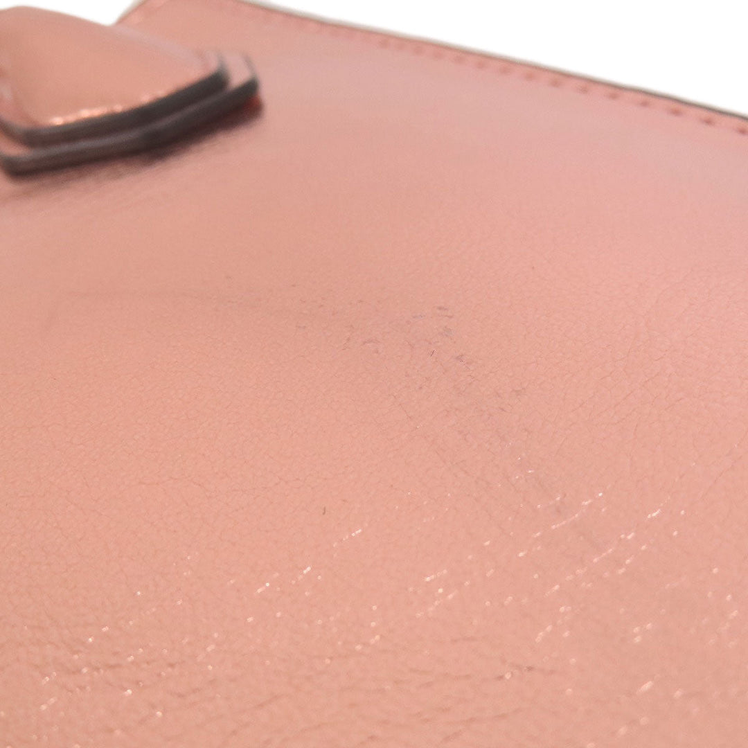 MICHAEL KORS Handbag PVC pink 2WAY Women Used Authentic