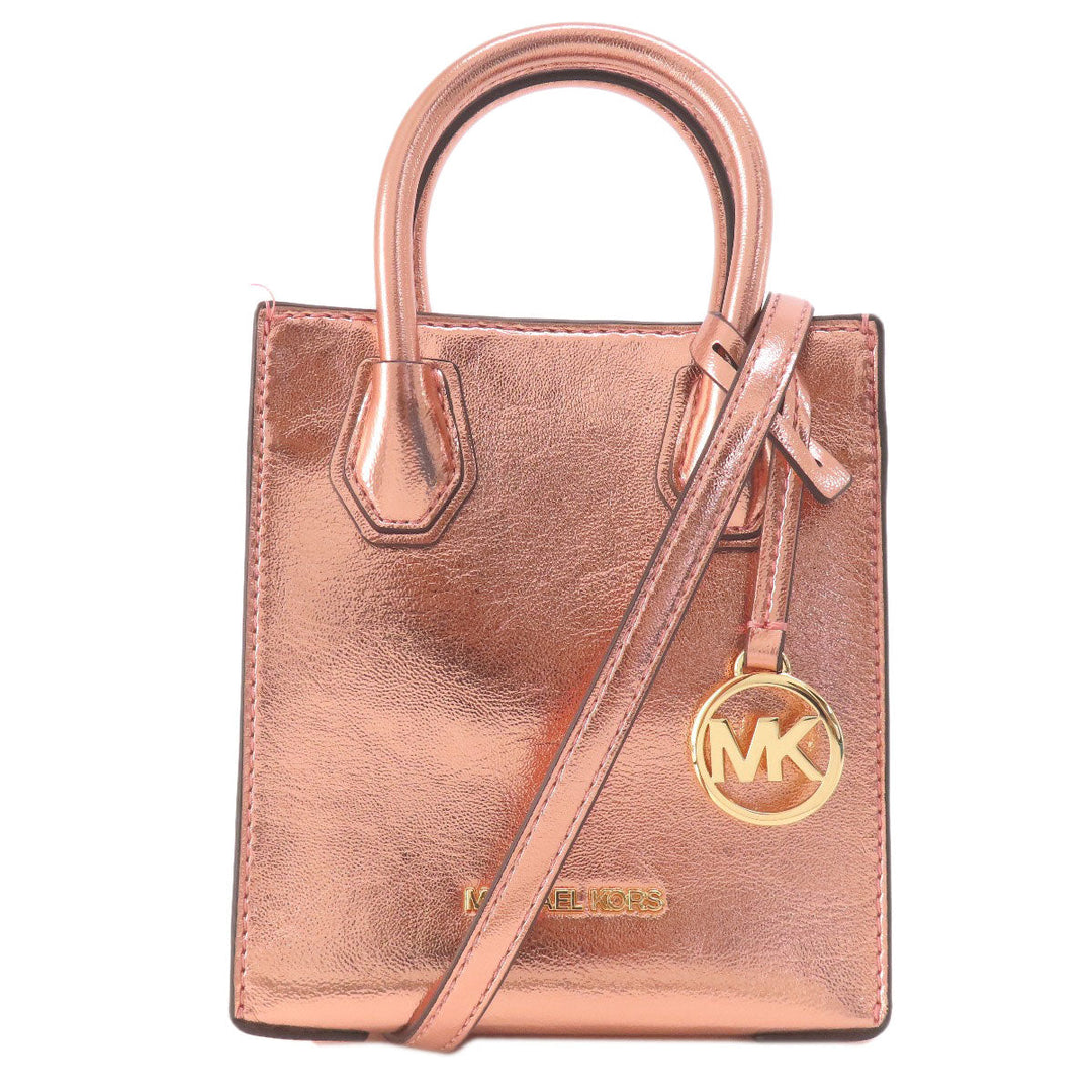 MICHAEL KORS Handbag PVC pink 2WAY Women Used Authentic