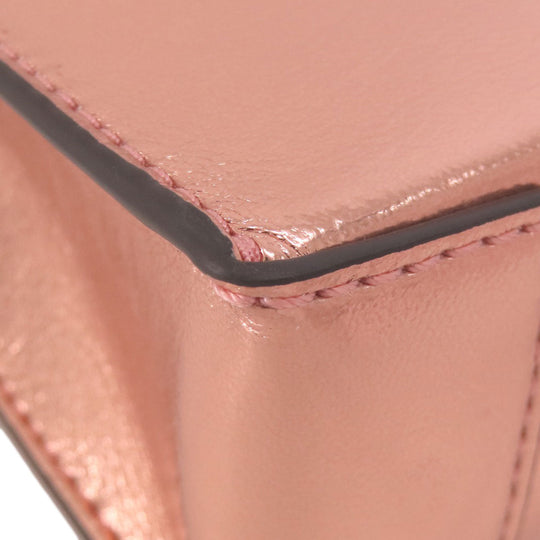 MICHAEL KORS Handbag PVC pink 2WAY Women Used Authentic