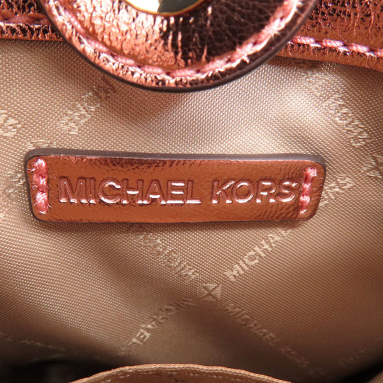 MICHAEL KORS Handbag PVC pink 2WAY Women Used Authentic