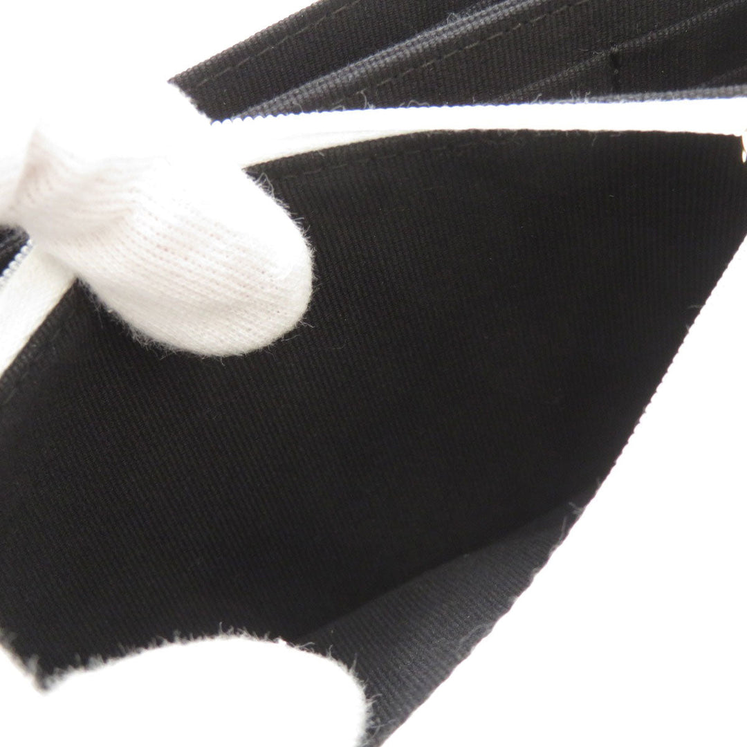 CHANEL Shoulder Bag lambskin white Chain Wallet COCO Mark Matelasse