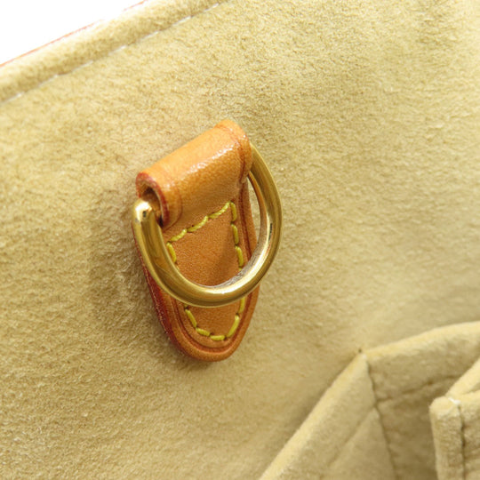 LOUIS VUITTON Tote Bag N51207 Damier canvas white Hamstead PM Damier Azur Women Used Authentic