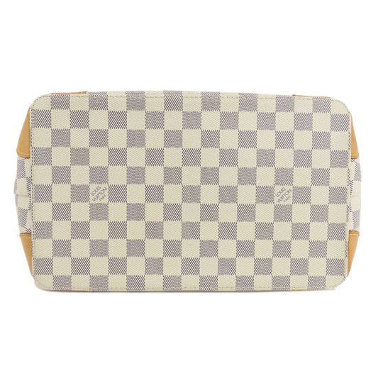 LOUIS VUITTON Tote Bag N51207 Damier canvas white Hamstead PM Damier Azur Women Used Authentic