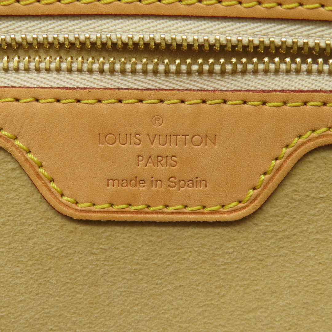 LOUIS VUITTON Tote Bag N51207 Damier canvas white Hamstead PM Damier Azur Women Used Authentic