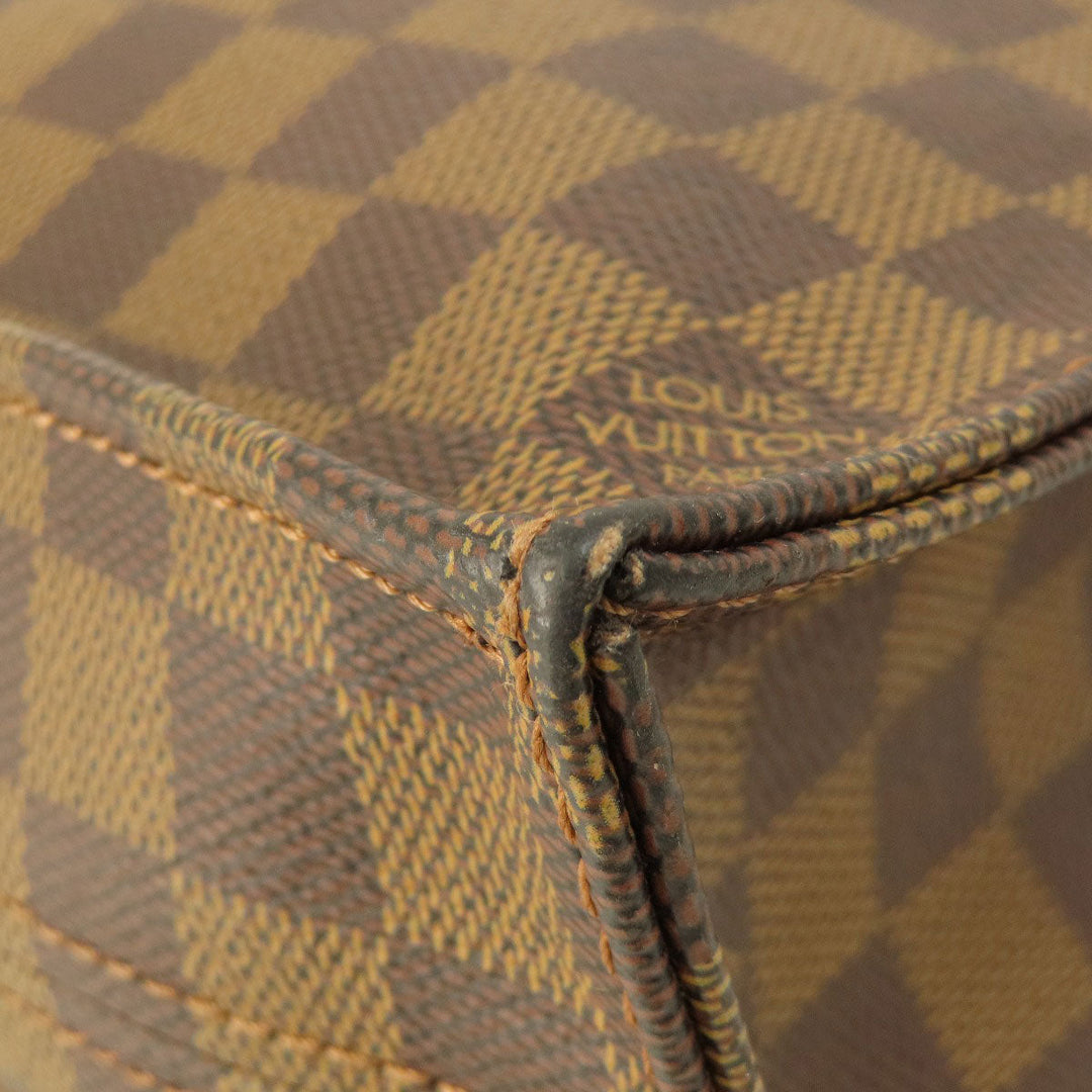 LOUIS VUITTON Tote Bag N51140 Damier canvas Brown Sac Plat