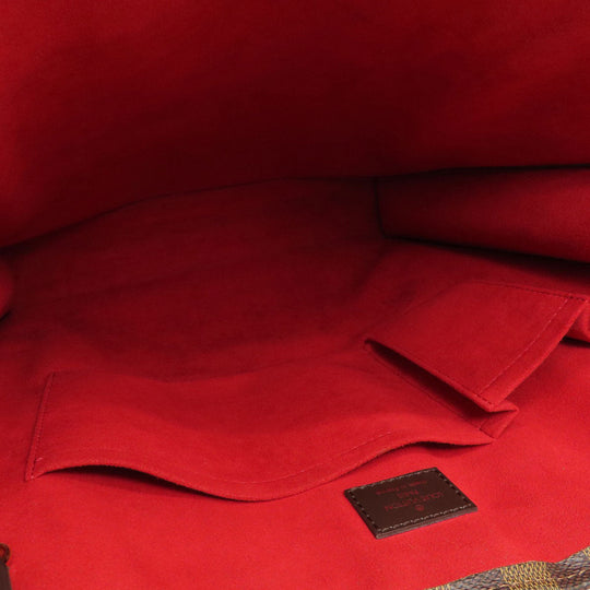 LOUIS VUITTON Tote Bag N51140 Damier canvas Brown Sac Plat