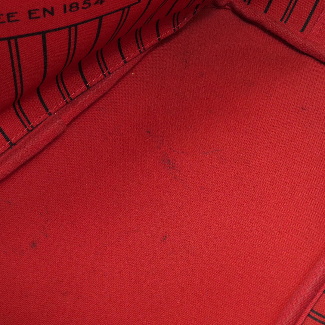 LOUIS VUITTON Tote Bag N41358 Damier canvas Brown Neverfull MM Damier Ebene