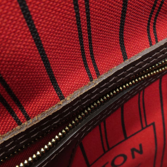 LOUIS VUITTON Tote Bag N41358 Damier canvas Brown Neverfull MM Damier Ebene