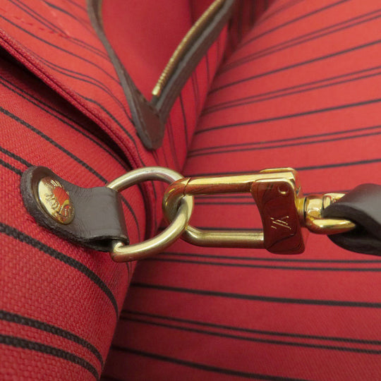 LOUIS VUITTON Tote Bag N41358 Damier canvas Brown Neverfull MM Damier Ebene