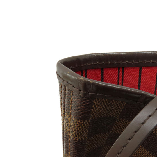 LOUIS VUITTON Tote Bag N41358 Damier canvas Brown Neverfull MM Damier Ebene
