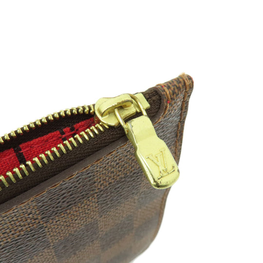 LOUIS VUITTON Tote Bag N41358 Damier canvas Brown Neverfull MM Damier Ebene