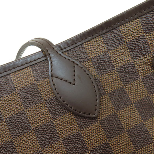 LOUIS VUITTON Tote Bag N41358 Damier canvas Brown Neverfull MM Damier Ebene