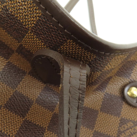 LOUIS VUITTON Tote Bag N41358 Damier canvas Brown Neverfull MM Damier Ebene