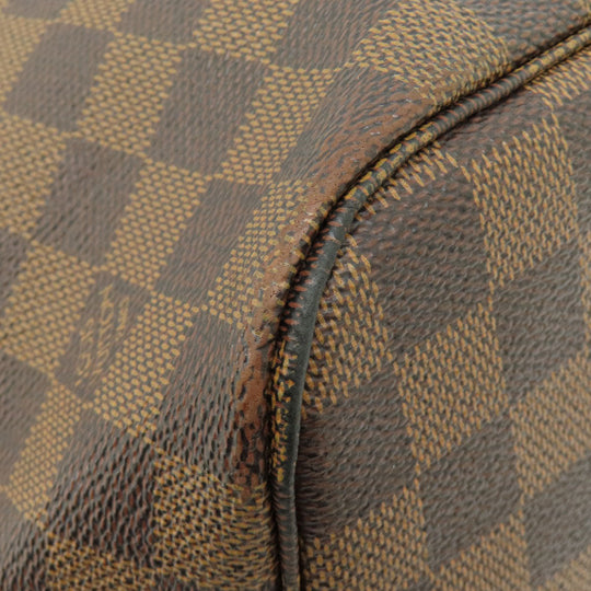 LOUIS VUITTON Tote Bag N41358 Damier canvas Brown Neverfull MM Damier Ebene