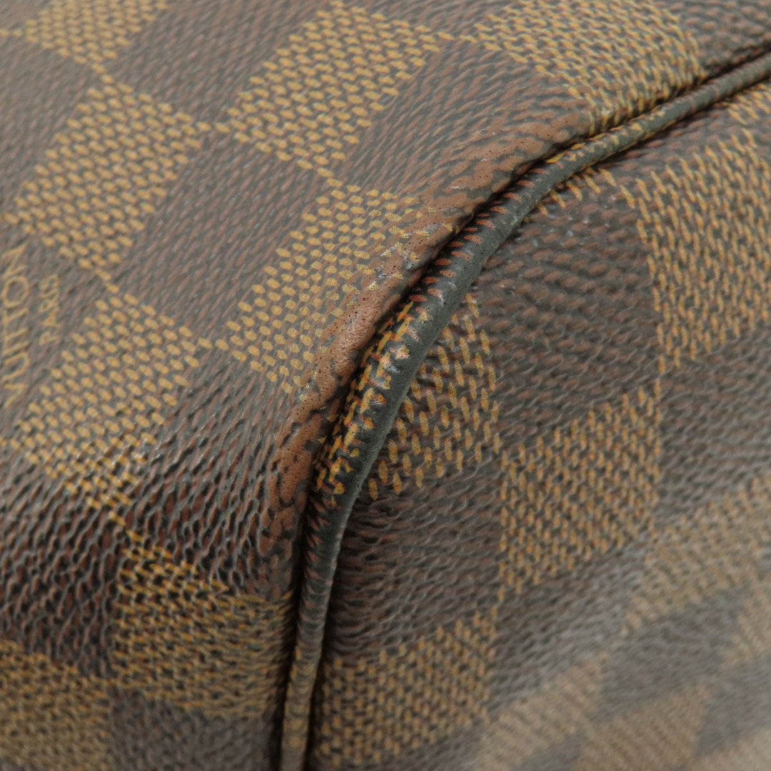 LOUIS VUITTON Tote Bag N41358 Damier canvas Brown Neverfull MM Damier Ebene